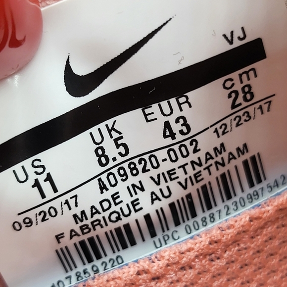 Nike Odyssey React Women's Running Shoes Size 11 - Picture 8 of 8